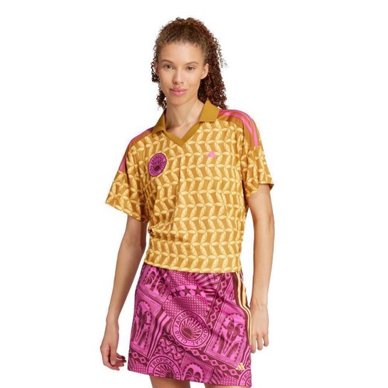 Camisa Adidas x FARM Feminina