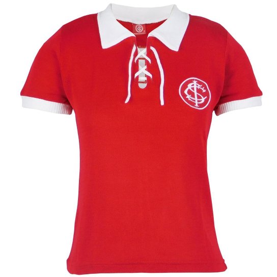 Camisa Baby Look Feminina Retrô Internacional Gola Polo Nº 9