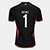 Camisa Goleiro I Internacional 25/26 Rochet nº 1 Adidas Masculina - Preto