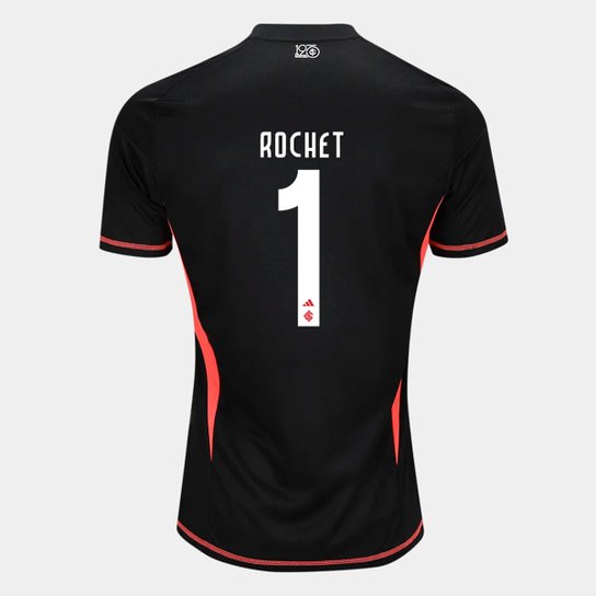 Camisa Goleiro I Internacional 25/26 Rochet nº 1 Adidas Masculina