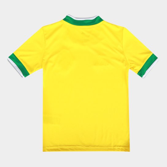 Camisa Infantil Internacional Brasil Adidas 2026