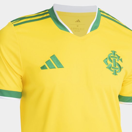 Camisa Infantil Internacional Brasil Adidas 2026