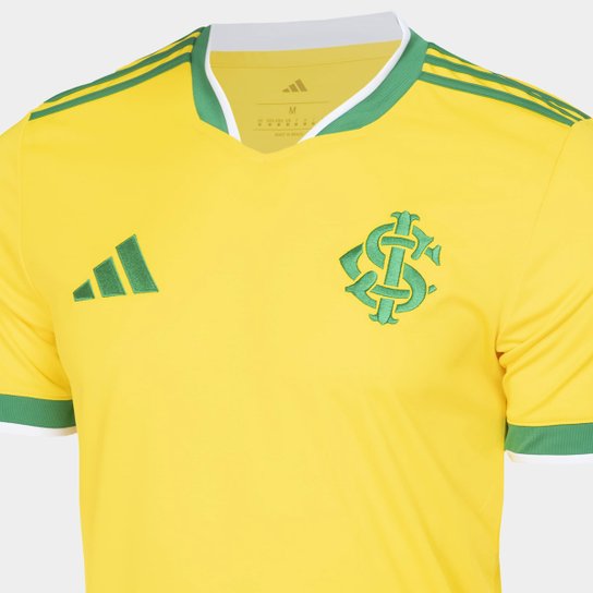Camisa Infantil Internacional Brasil Adidas 2026