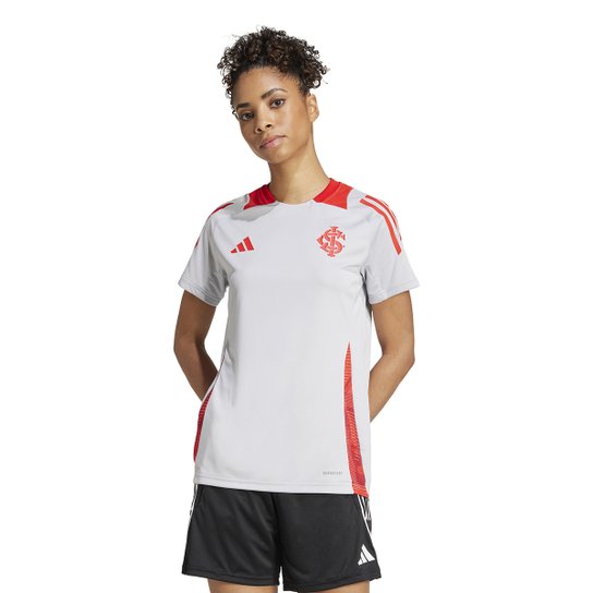 Camisa Internacional 25/26 Treino Adidas Feminina