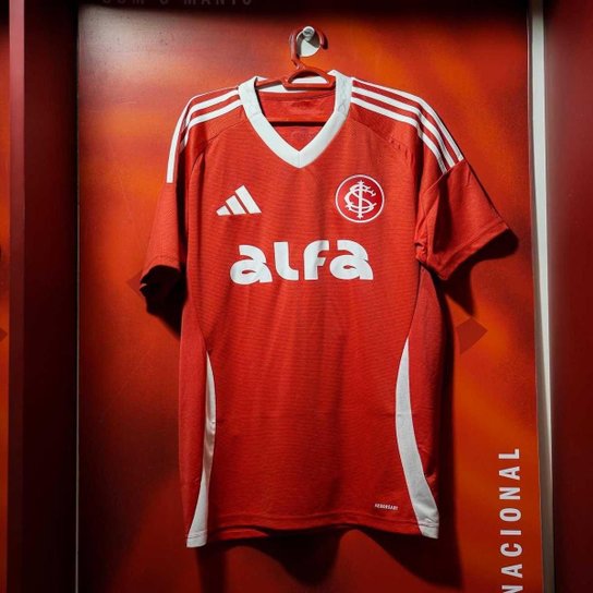 Camisa Internacional Adidas I SC 2025/2026 Vermelho
