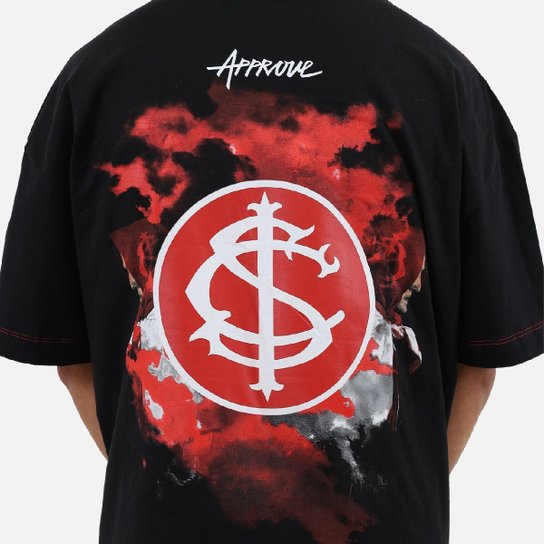 Camisa Internacional Approve Oversized Brasão - Masculino