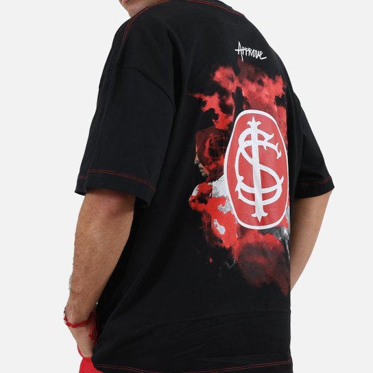 Camisa Internacional Approve Oversized Brasão - Masculino