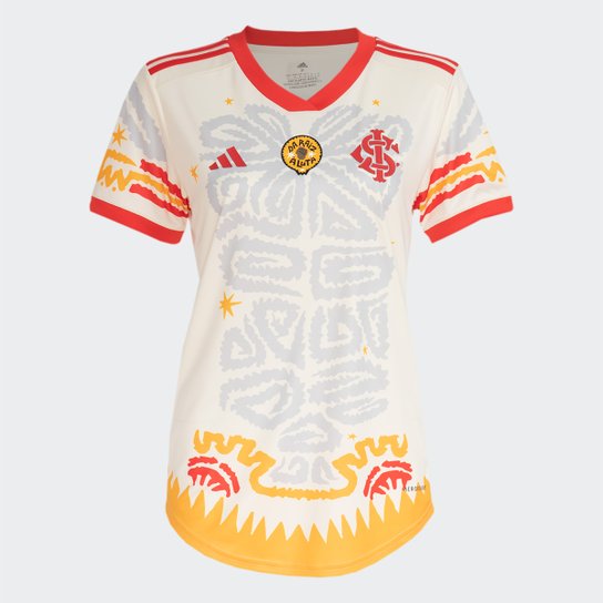 Camisa Internacional Consciência Negra 23/24 s/n° Adidas Feminina