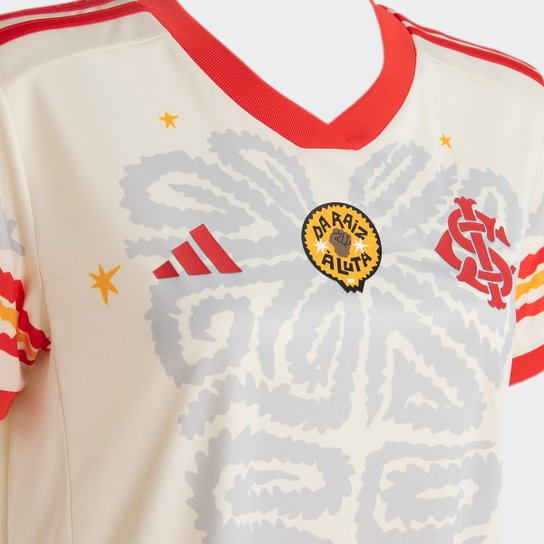 Camisa Internacional Consciência Negra 23/24 s/n° Adidas Feminina