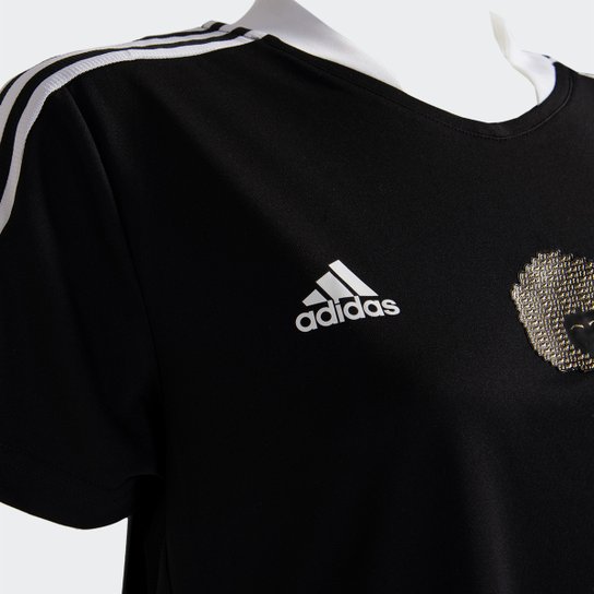Camisa Internacional Dia da Consciência Negra 21/22 s/n° Torcedor Adidas Feminina