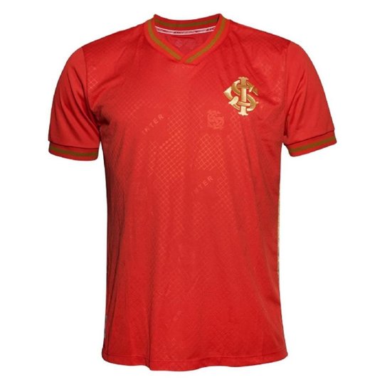 Camisa Internacional Gold Vermelha Masculina