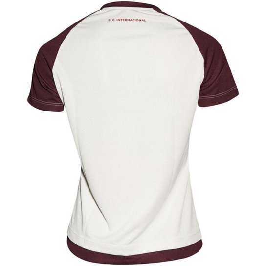 Camisa Internacional Historic Vinho Branco Feminina