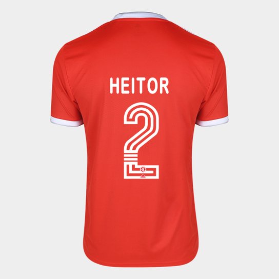 Camisa Internacional I 20/21 Nº 2 Heitor Torcedor Adidas Masculina