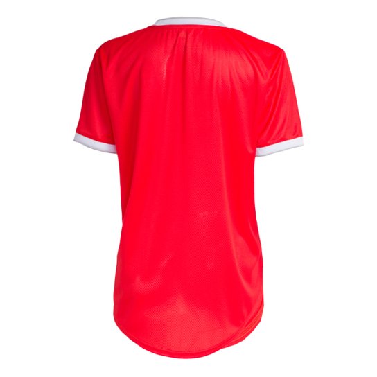 Camisa Internacional I 20/21 s/nº Torcedor Adidas Feminina - Vermelho