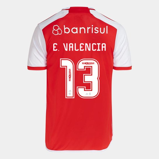 Camisa Internacional I 24/25 - E. Valencia N° 13 - Torcedor Adidas Masculina