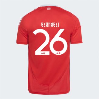 Camisa Internacional I 25/26 Bernabei nº 26 Torcedor Adidas Masculina