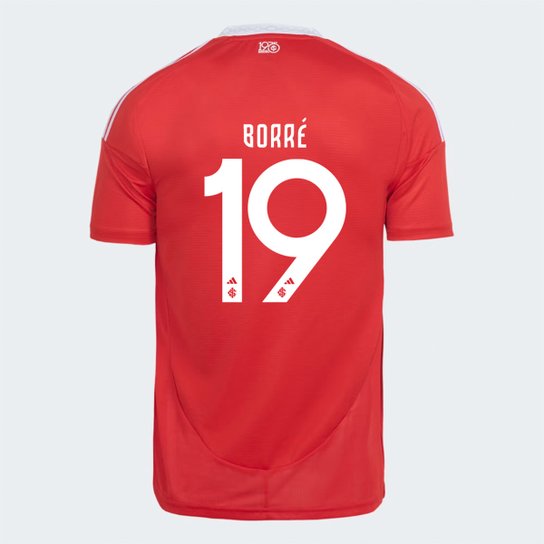 Camisa Internacional I 25/26 Borré nº 19 Torcedor Adidas Masculina