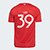 Camisa Internacional I 25/26 Luis Otavio nº 39 Torcedor Adidas Masculina - Vermelho