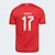 Camisa Internacional I 25/26 Tabata nº 17 Torcedor Adidas Masculina - Vermelho