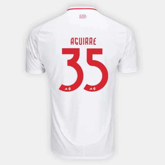 Camisa Internacional II 25/26 Aguirre nº 35 Torcedor Adidas Masculina