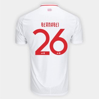 Camisa Internacional II 25/26 Bernabei nº 26 Torcedor Adidas Masculina