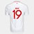 Camisa Internacional II 25/26 Borré nº 19 Torcedor Adidas Masculina - Branco