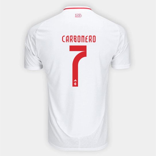 Camisa Internacional II 25/26 Carbonero nº 7 Torcedor Adidas Masculina