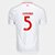 Camisa Internacional II 25/26 Fernando nº 5 Torcedor Adidas Masculina - Branco
