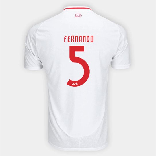 Camisa Internacional II 25/26 Fernando nº 5 Torcedor Adidas Masculina