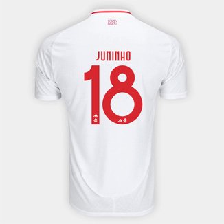 Camisa Internacional II 25/26 Juninho nº 18 Torcedor Adidas Masculina