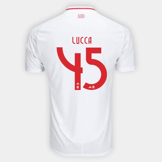Camisa Internacional II 25/26 Lucca nº 45 Torcedor Adidas Masculina