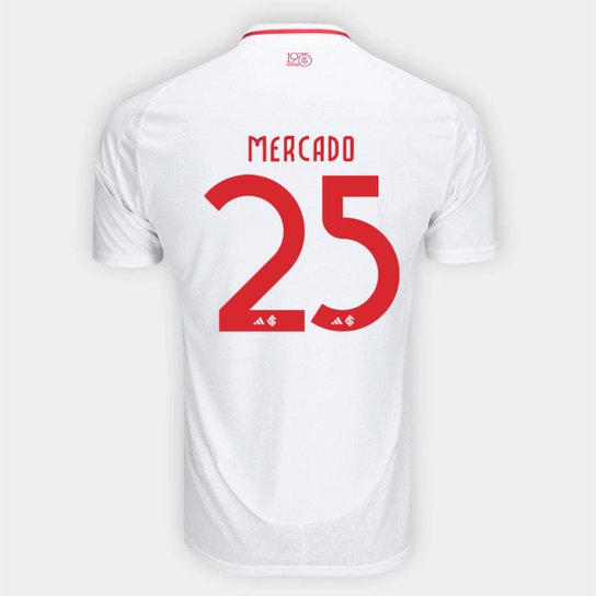 Camisa Internacional II 25/26 Mercado nº 25 Torcedor Adidas Masculina