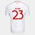 Camisa Internacional II 25/26 Nathan nº 23 Torcedor Adidas Masculina - Branco