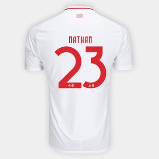 Camisa Internacional II 25/26 Nathan nº 23 Torcedor Adidas Masculina