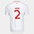 Camisa Internacional II 25/26 Ramon nº 2 Torcedor Adidas Masculina - Branco