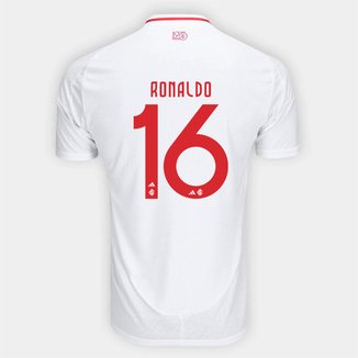 Camisa Internacional II 25/26 Ronaldo nº 16 Torcedor Adidas Masculina