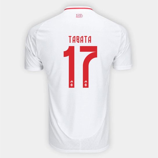 Camisa Internacional II 25/26 Tabata nº 17 Torcedor Adidas Masculina