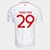 Camisa Internacional II 25/26 Thiago Maia nº 29 Torcedor Adidas Masculina - Branco