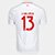 Camisa Internacional II 25/26 Valencia nº 13 Torcedor Adidas Masculina - Branco