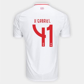 Camisa Internacional II 25/26 Victor Gabriel nº 41 Torcedor Adidas Masculina