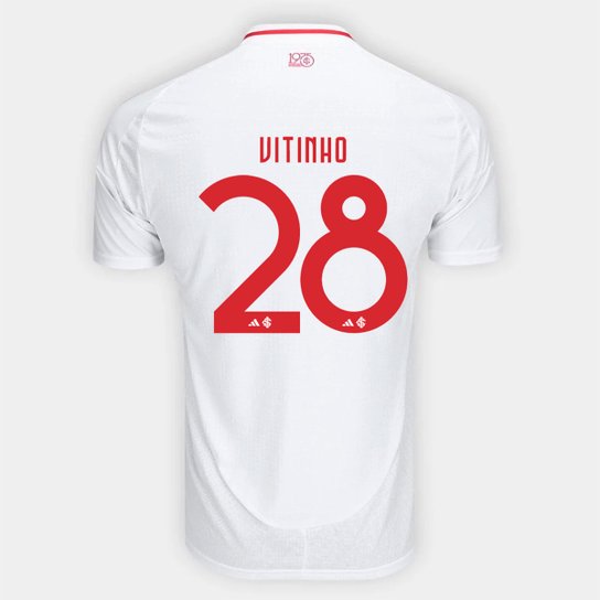 Camisa Internacional II 25/26 Vitinho nº 28 Torcedor Adidas Masculina