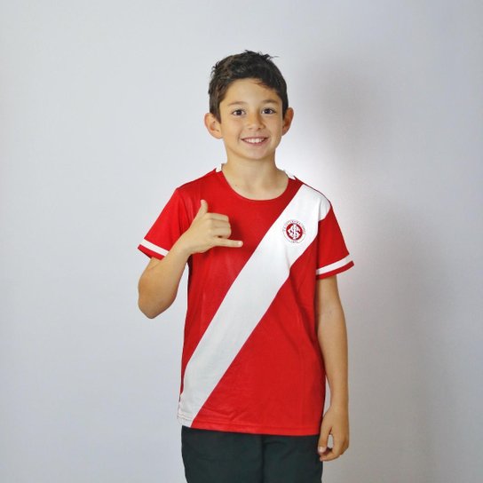 Camisa Internacional Layer Vermelho - Infantil