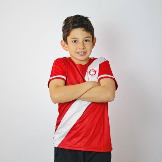 Camisa Internacional Layer Vermelho - Infantil