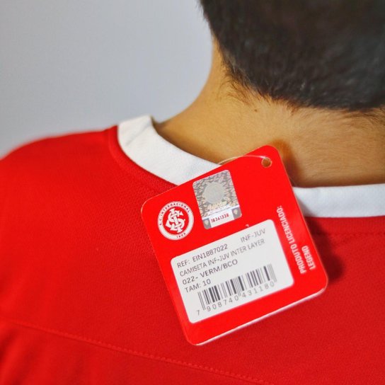 Camisa Internacional Layer Vermelho - Infantil