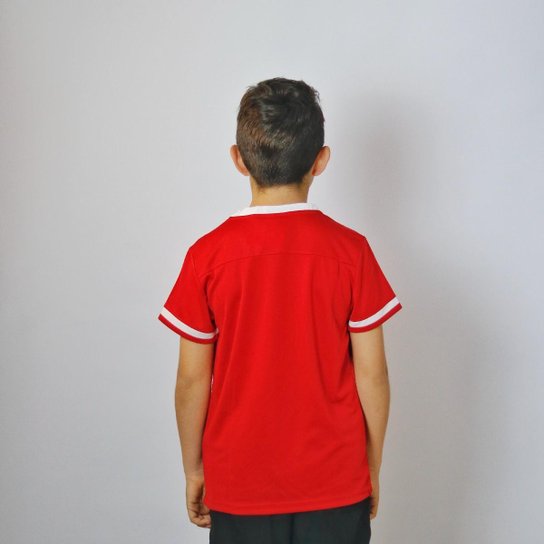 Camisa Internacional Layer Vermelho - Infantil