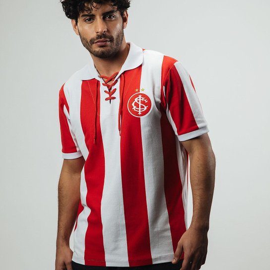 Camisa Internacional Listrada Retrô 1909 Masculina