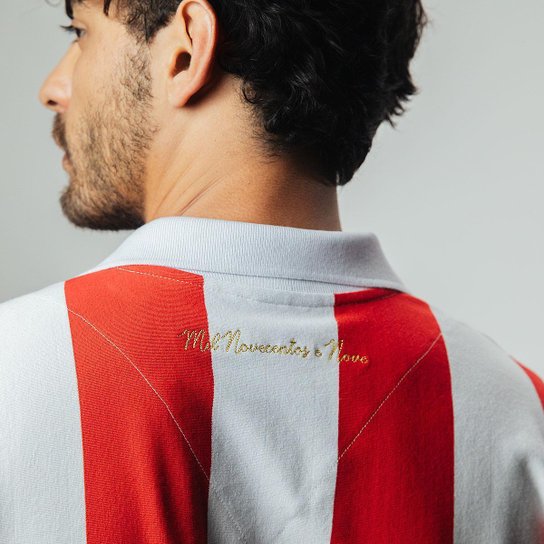 Camisa Internacional Listrada Retrô 1909 Masculina