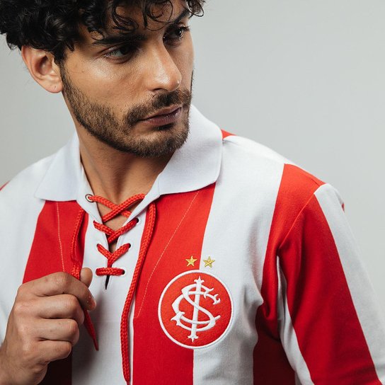 Camisa Internacional Listrada Retrô 1909 Masculina