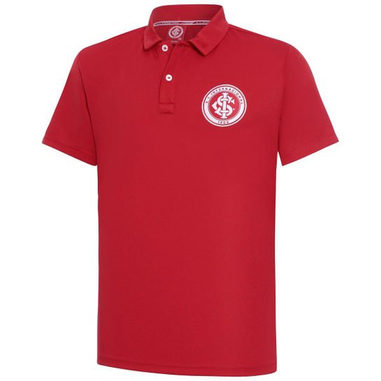 Camisa Internacional Polo Vermelha Colorado Licenciada Betel