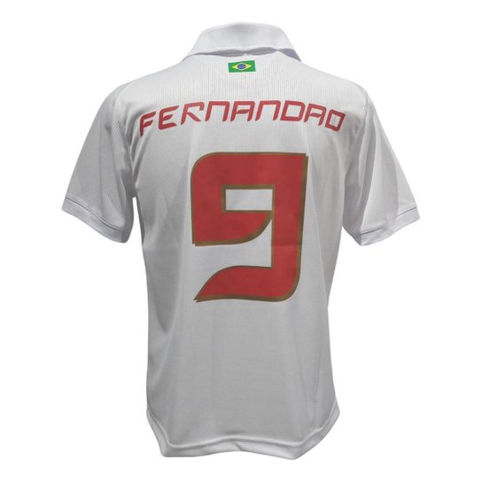 Camisa Internacional Retro Mundial 2006 Fernandão 9 Oficial